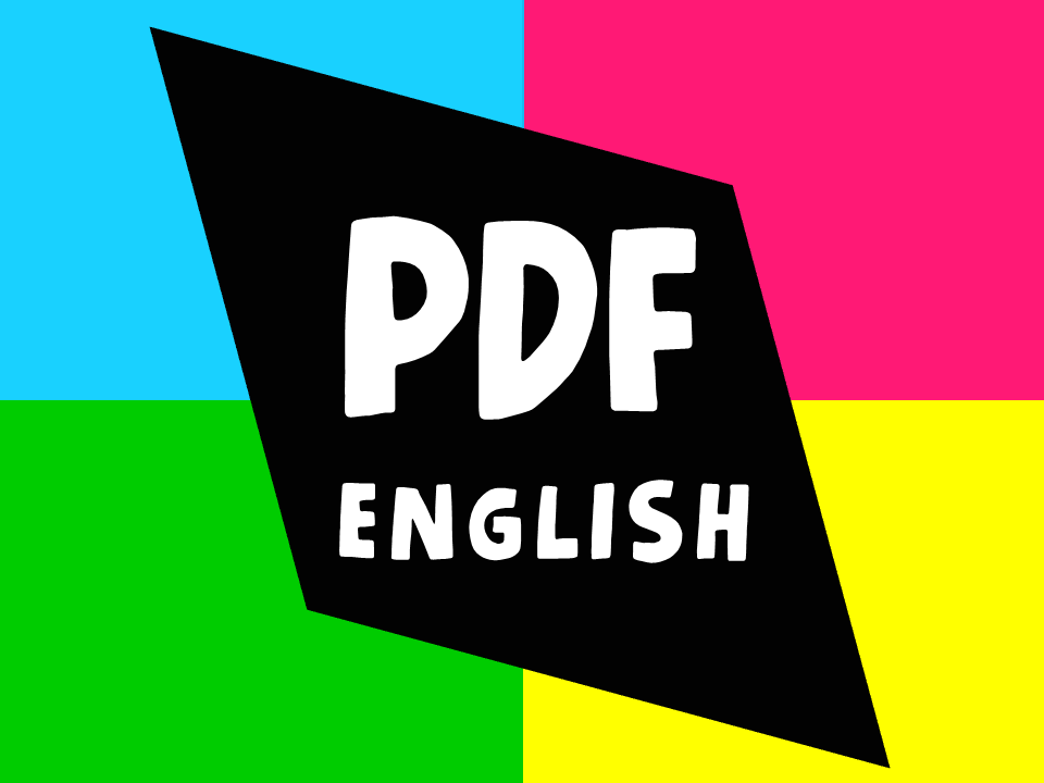 Logotipo PDF English